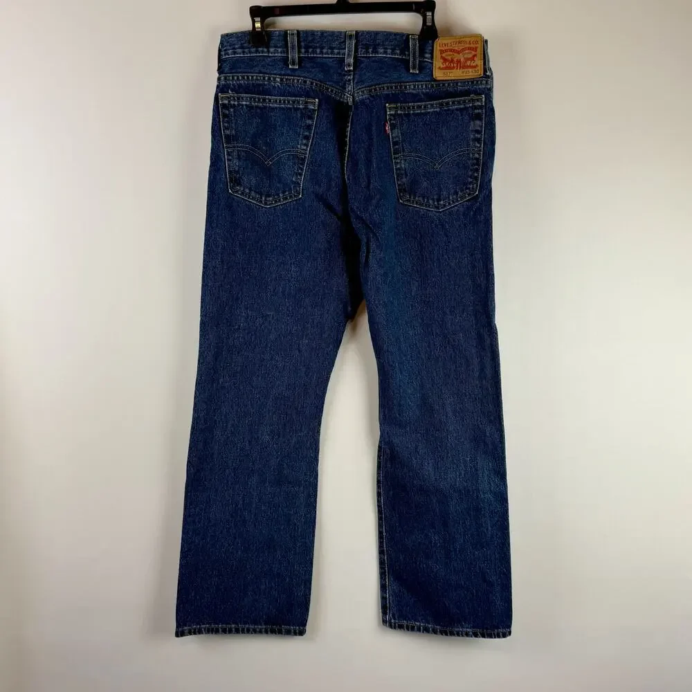 Levi Strauss & Co 517 Original Riveted Mens Jeans‎ 35/30 Blue
